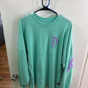 Disney Parks Aqua Green Spirit Jersey - New with Tags